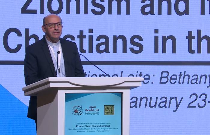 The speech of Rev. Prof. Dr. Mitri Raheb at the opening dinner of the international Consultation on Understanding Christian Zionism and Its Effects on Christians in the Middle East